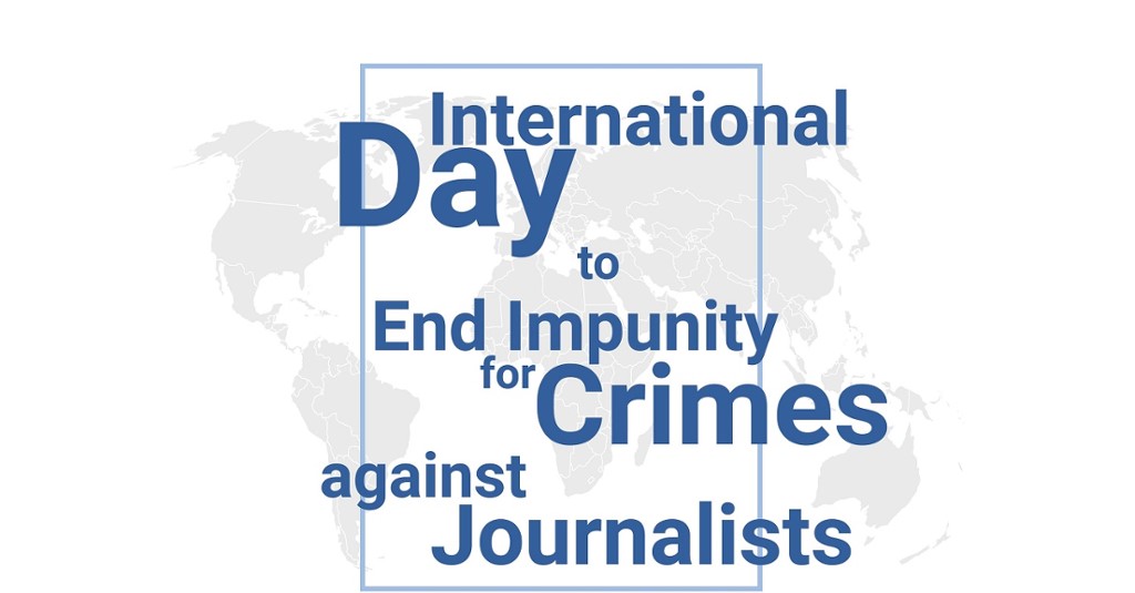 International Day to End Impunity for Crimes Against Journalists 2024