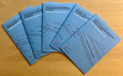 National Action Plan for the safety of media professionals in Switzerland
