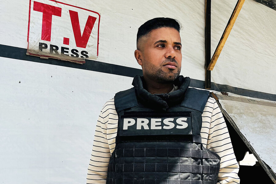 Gaza journalists’ challenging mission: Report on the war, and survive it