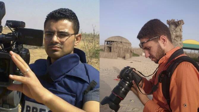 Two More Palestinian Journalists Killed in Israeli Airstrikes, Death Toll Surpasses 230