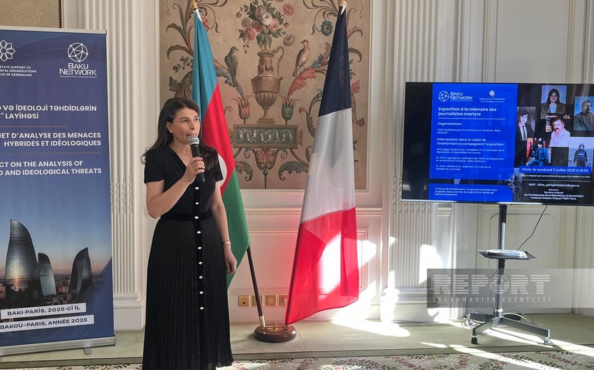Paris Exhibition Commemorates Azerbaijani Journalists Martyred in Karabakh Conflicts
