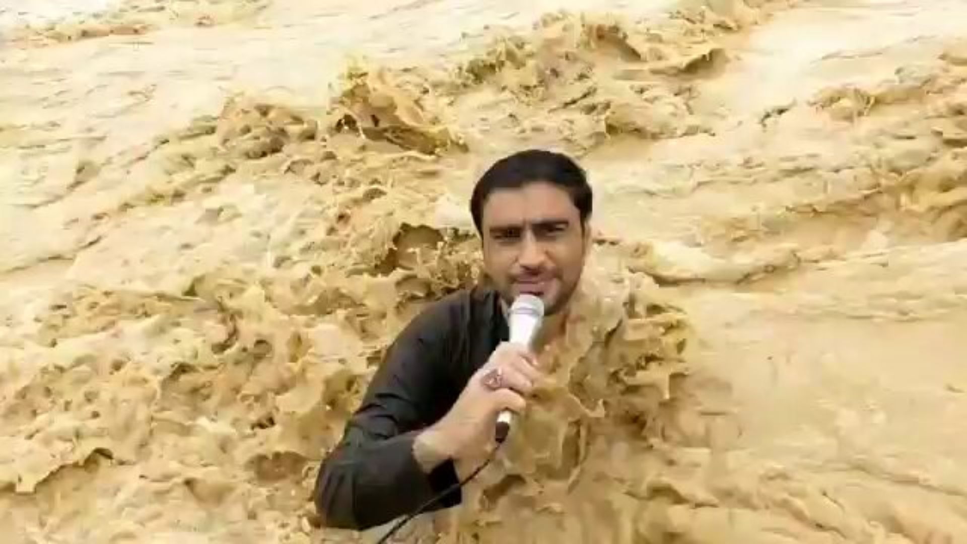 Pakistani Reporter Swept Away Live While Covering Deadly Floods