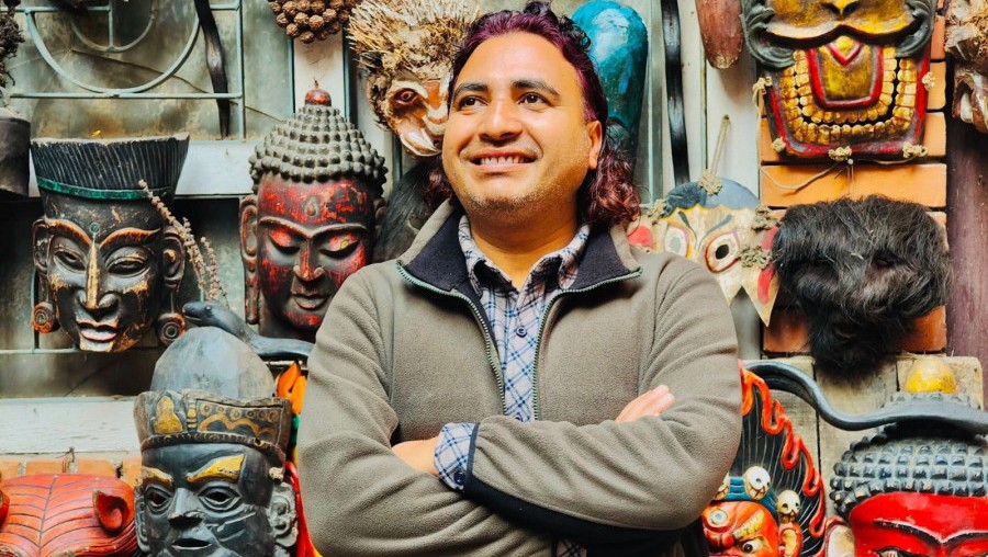 Deepak Sapkota Honoured with Amar Nembang Memorial Award