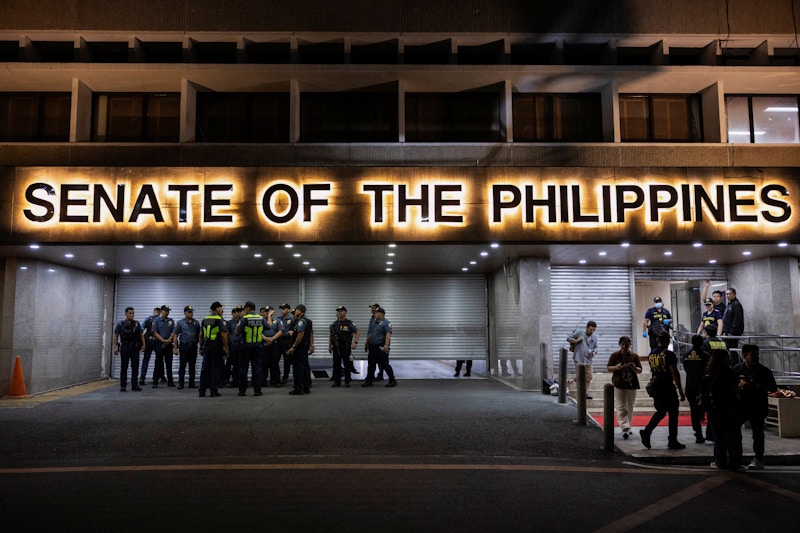 Gunfire Erupts in Philippine Senate Amid ICC Arrest Standoff Involving Senator Ronald Dela Rosa