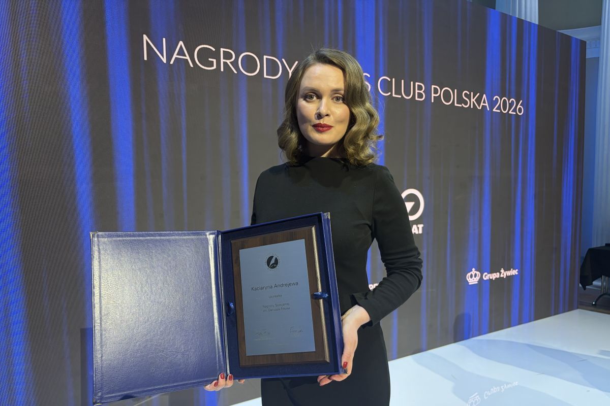 Belarusian Journalist Katsiaryna Andreyeva Receives Dariusz Fikus Award